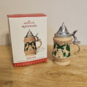 The 2015 Hallmark Keepsake Christmas Tree Ornament "Beer Stein"